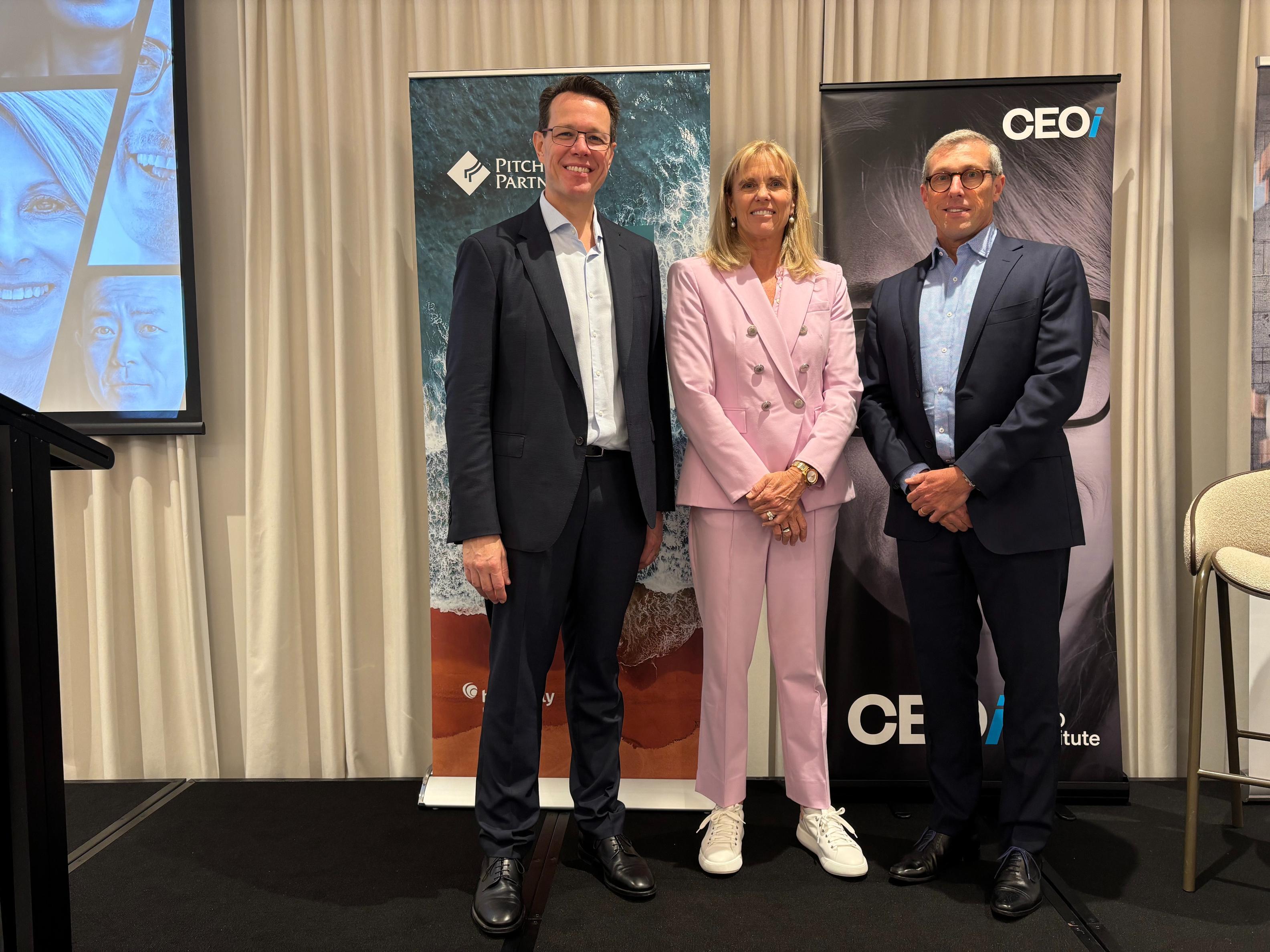 Cindy Hook, Norman Thurecht & Kieren Perkins