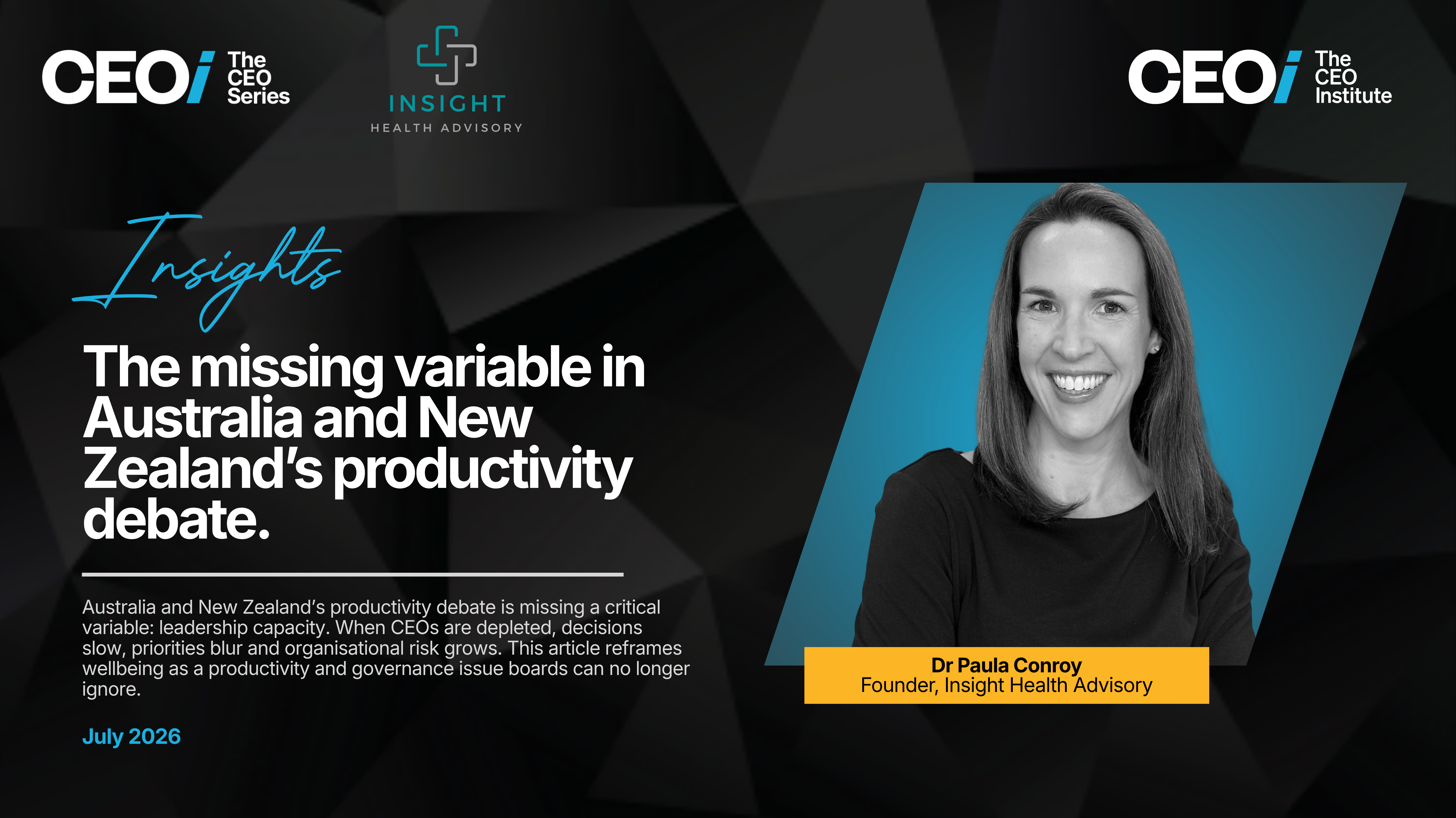 The missing variable in Australia and New Zealand’s productivity debate