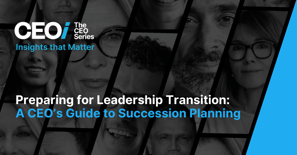 Preparing for Leadership Transition